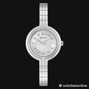 Bulova Women's Quartz Silver Stainless Steel Watch 30 MM